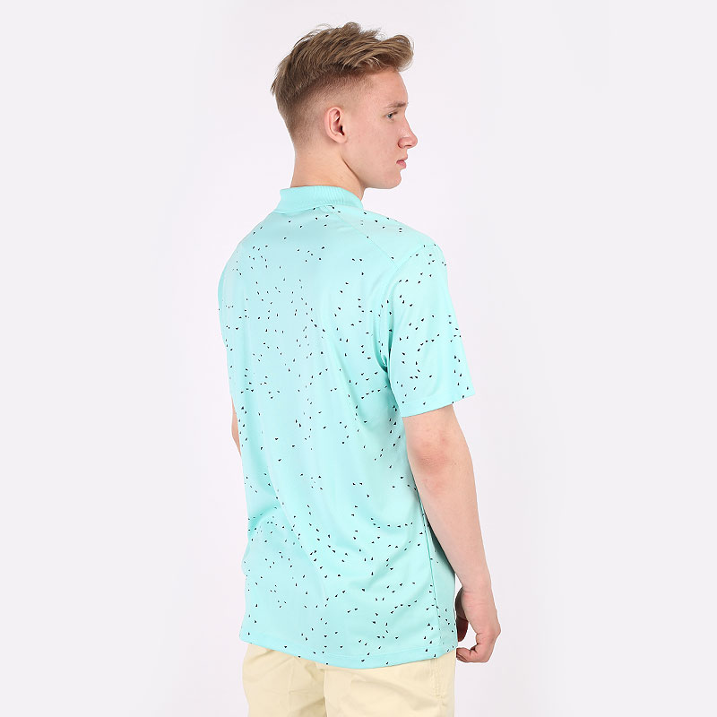 Поло Nike Dri-FIT Victory Printed Golf Polo (CU9841-307)  - цена, описание, фото 4